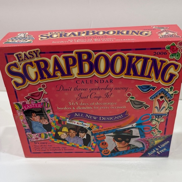 Easy Scrapbooking Calendar-365 days of decorative borders & elements. - Picture 2 of 9